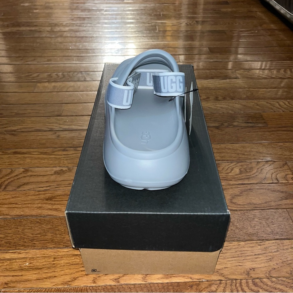 UGG Sport Yeah Water Resistant Slingback Sandals Cobble Gray Men’s 10 - Picture 8 of 14